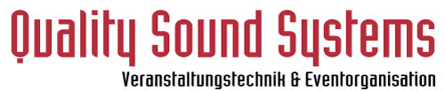 Quality Sound Systems – Veranstaltungstechnik & Eventorganisation